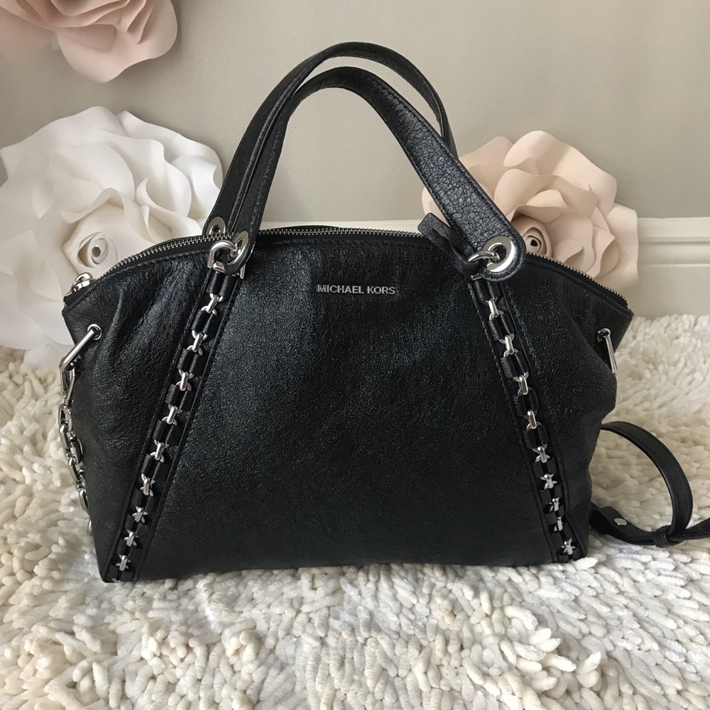 Michael Kors Sadie Large Satchel Black